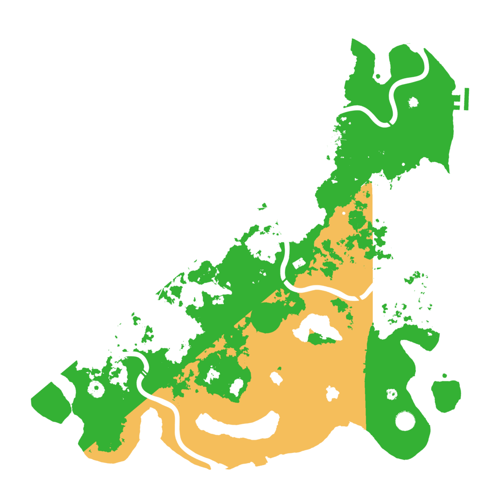 Biome Rust Map: Procedural Map, Size: 4500, Seed: 2143834