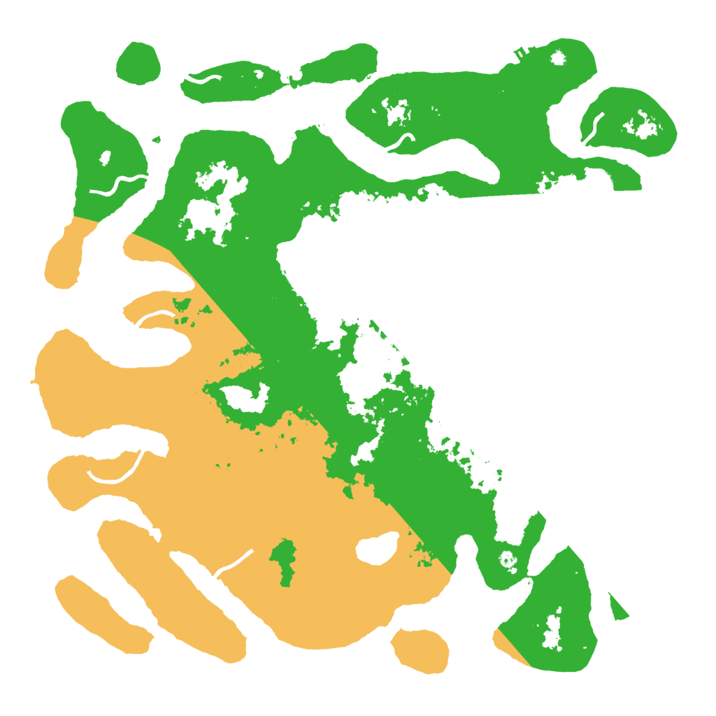 Biome Rust Map: Procedural Map, Size: 4500, Seed: 5687395