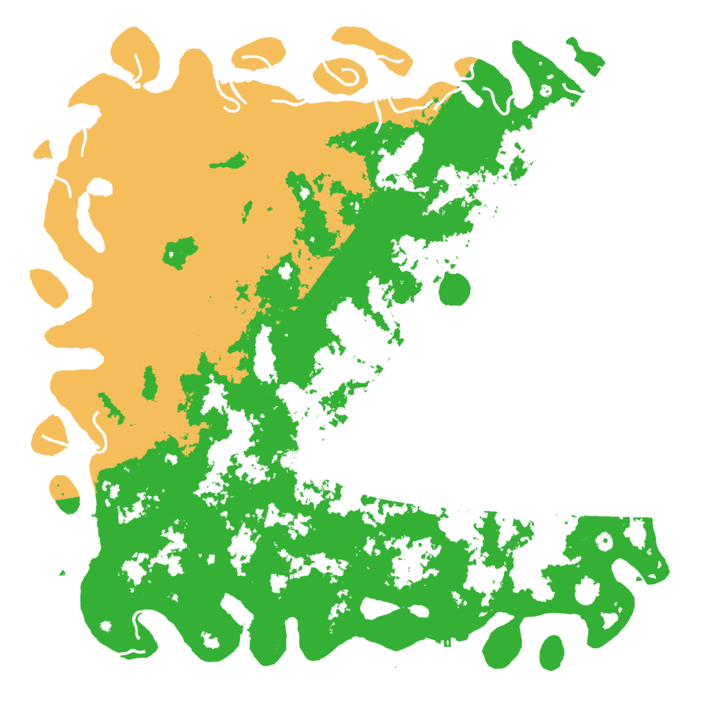 Biome Rust Map: Procedural Map, Size: 6000, Seed: 82152159