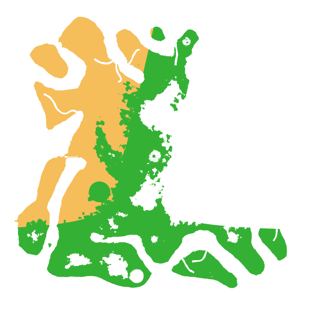 Biome Rust Map: Procedural Map, Size: 4000, Seed: 1462781009