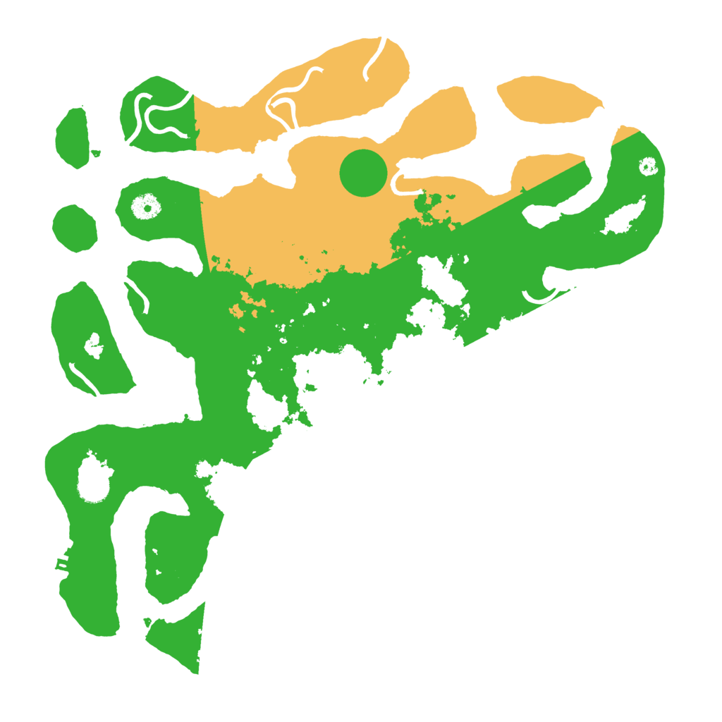 Biome Rust Map: Procedural Map, Size: 4000, Seed: 482395