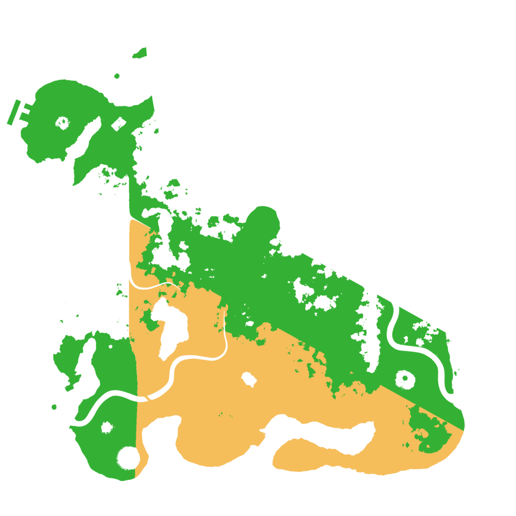 Biome Rust Map: Procedural Map, Size: 4000, Seed: 121315421