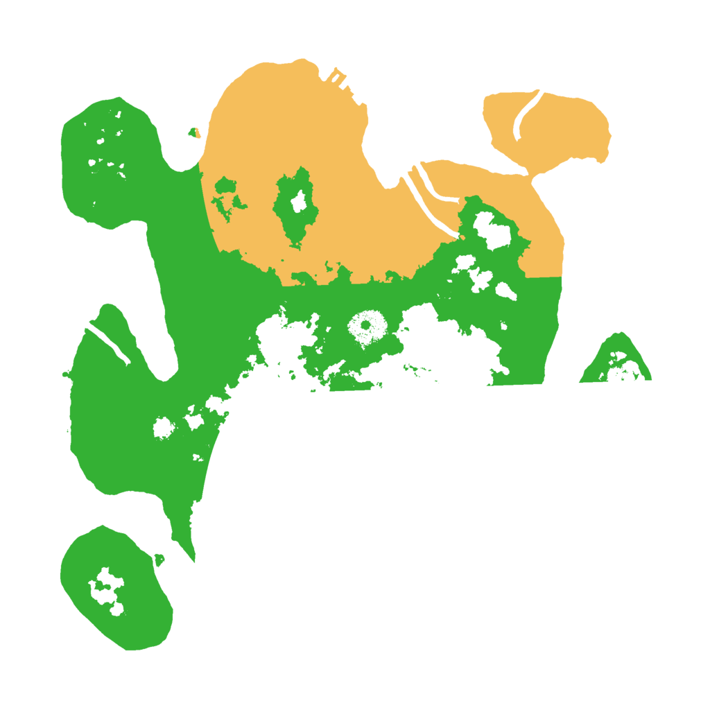 Biome Rust Map: Procedural Map, Size: 3000, Seed: 453274808