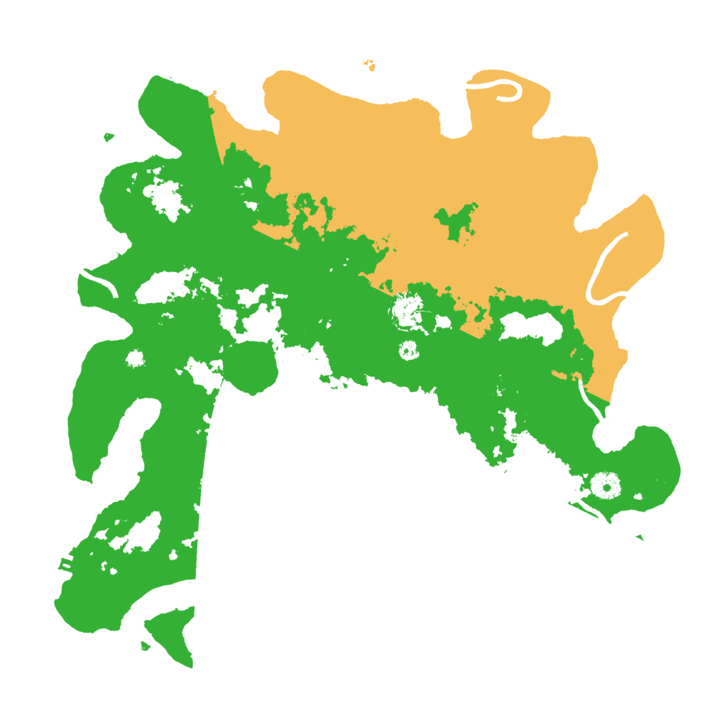 Biome Rust Map: Procedural Map, Size: 3750, Seed: 670126