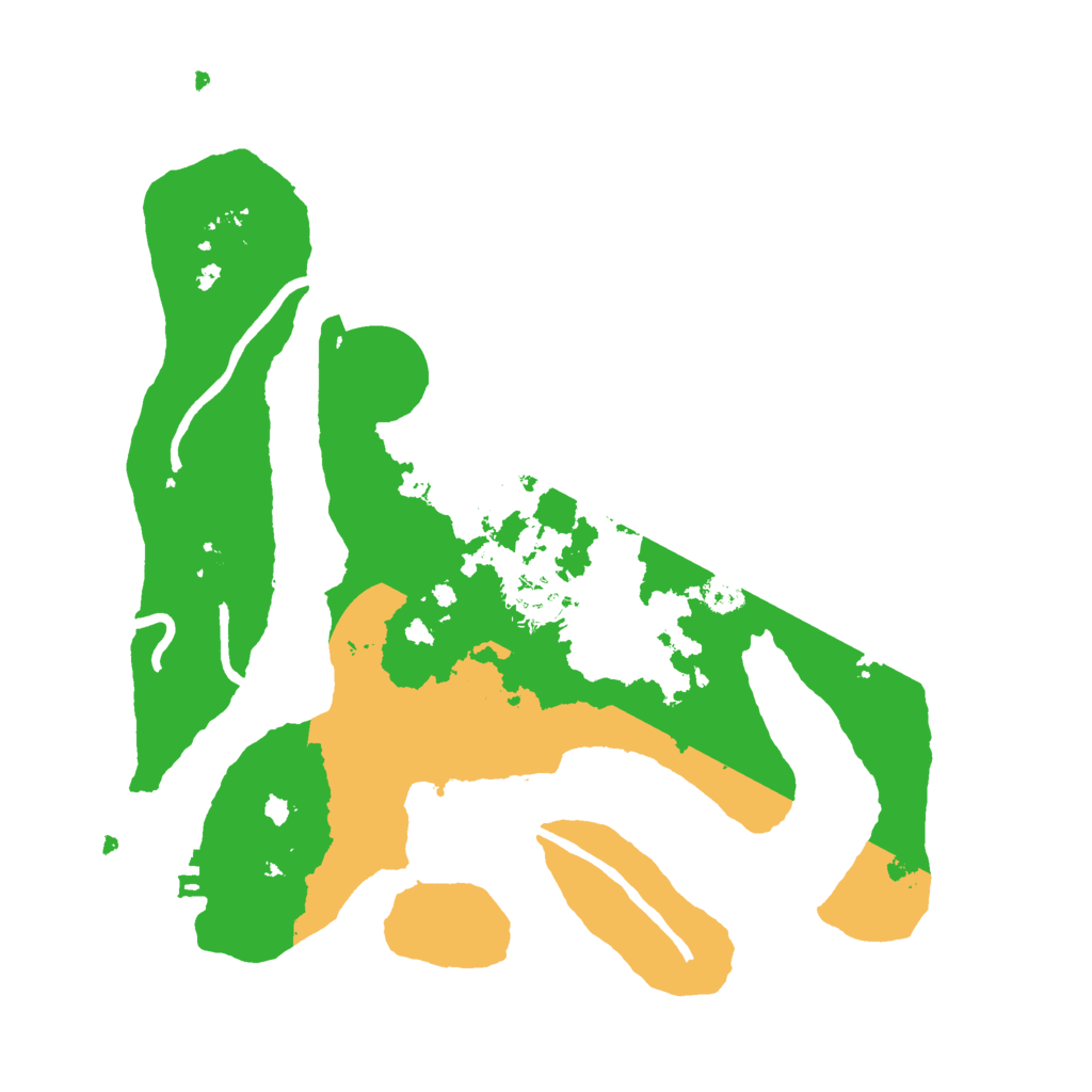 Biome Rust Map: Procedural Map, Size: 3000, Seed: 118991097