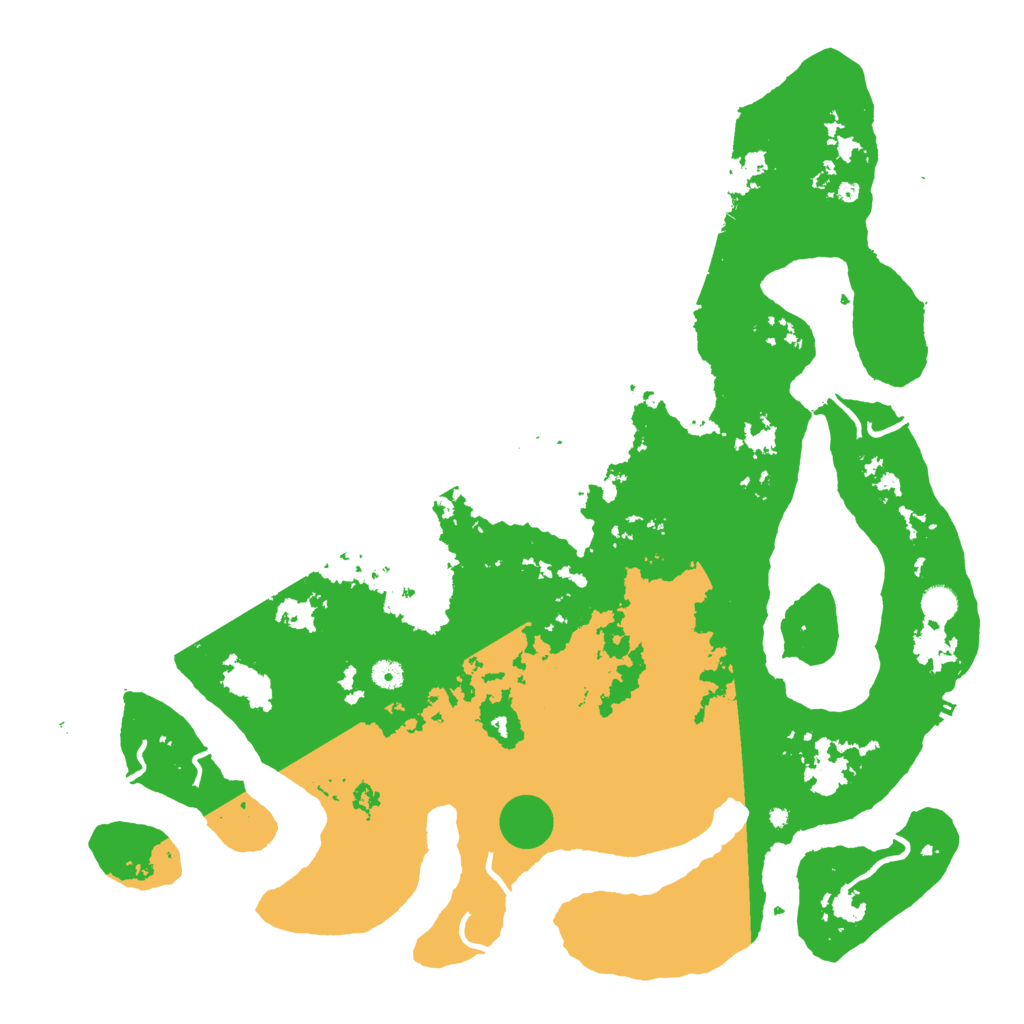 Biome Rust Map: Procedural Map, Size: 5000, Seed: 102750455