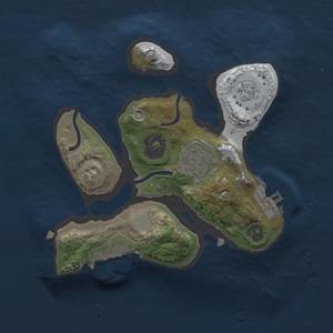 Thumbnail Rust Map: Procedural Map, Size: 2000, Seed: 42069, 9 Monuments