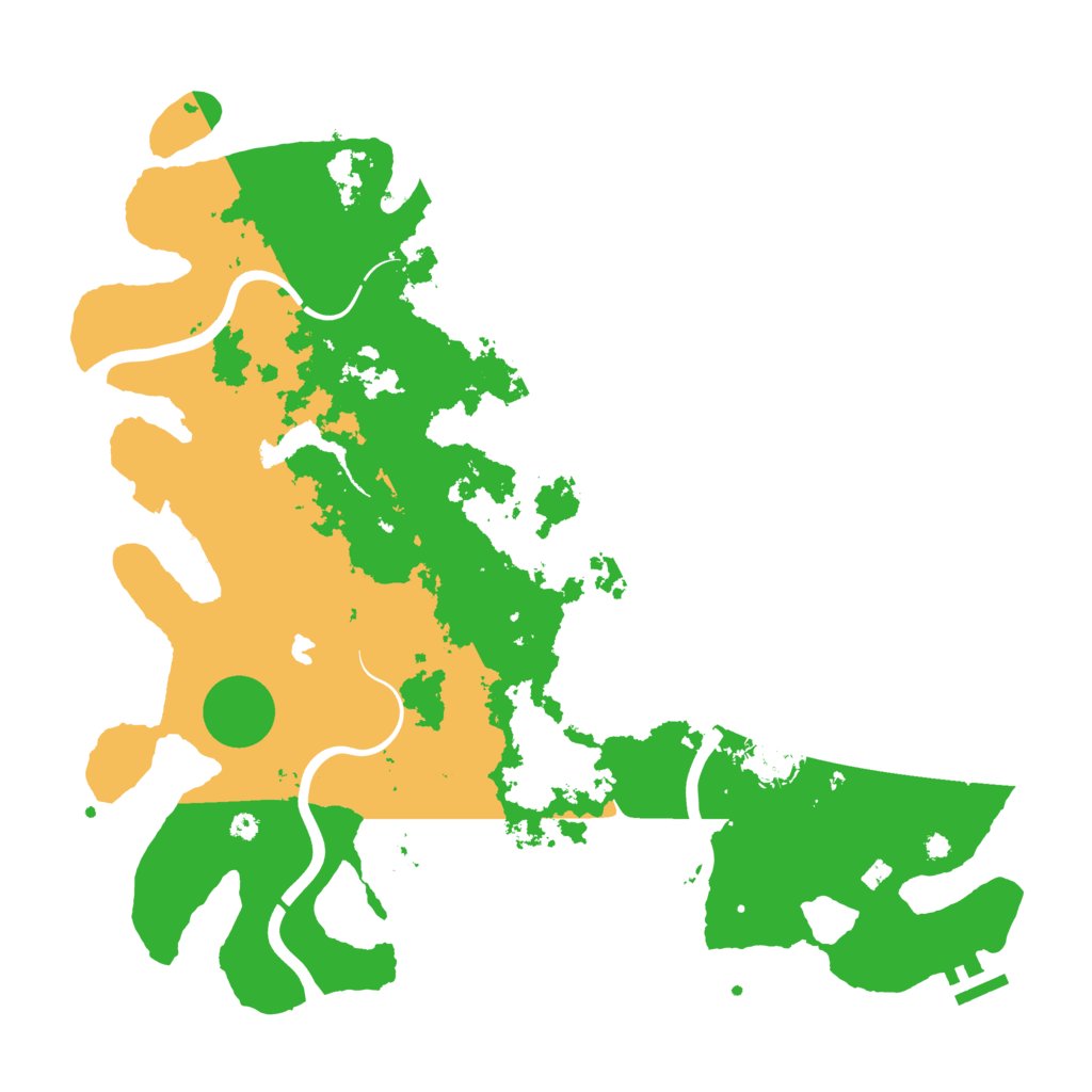 Biome Rust Map: Procedural Map, Size: 4010, Seed: 4125