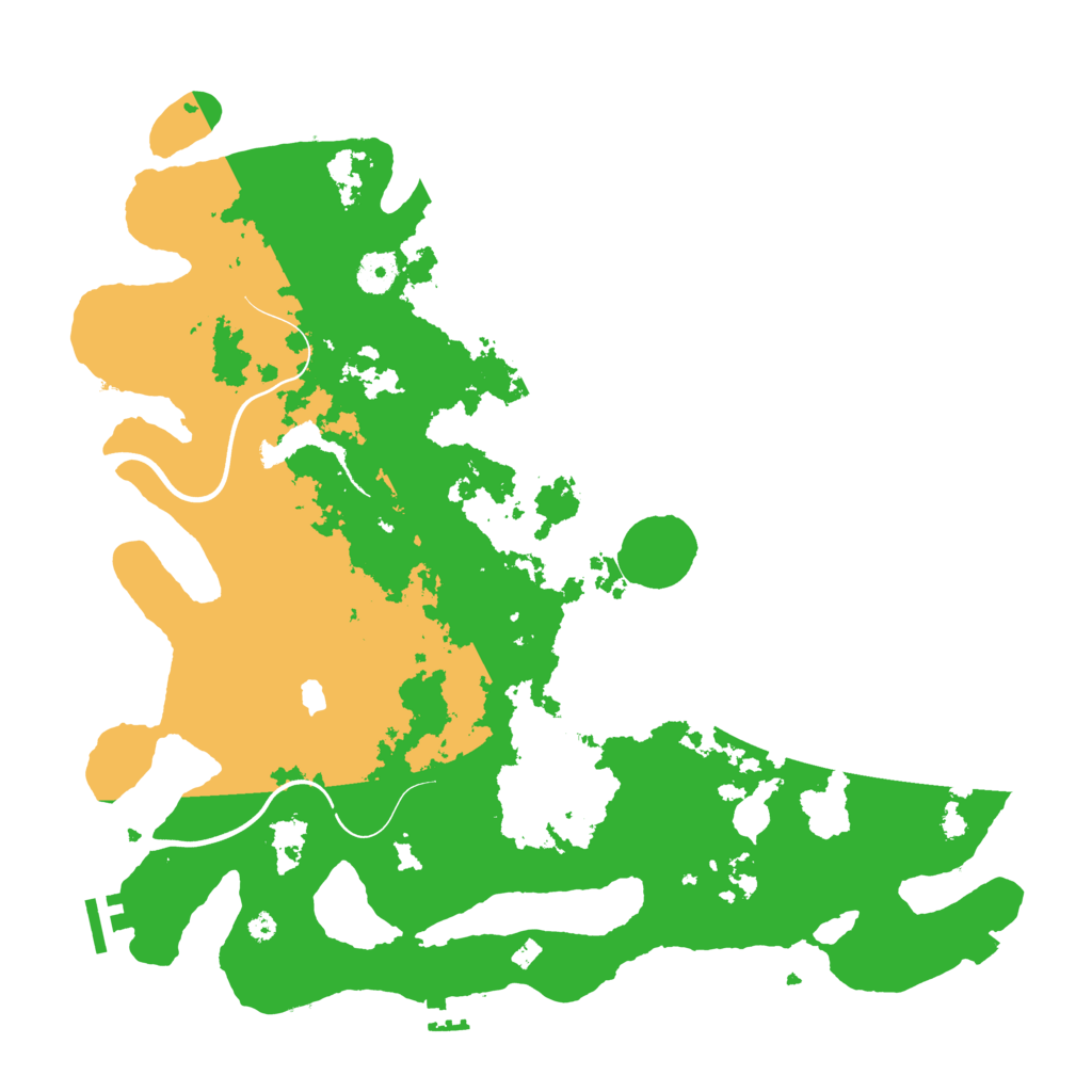Biome Rust Map: Procedural Map, Size: 4010, Seed: 4125