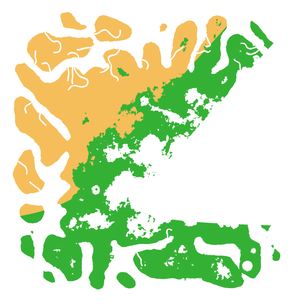 Biome Rust Map: Procedural Map, Size: 5250, Seed: 675675675