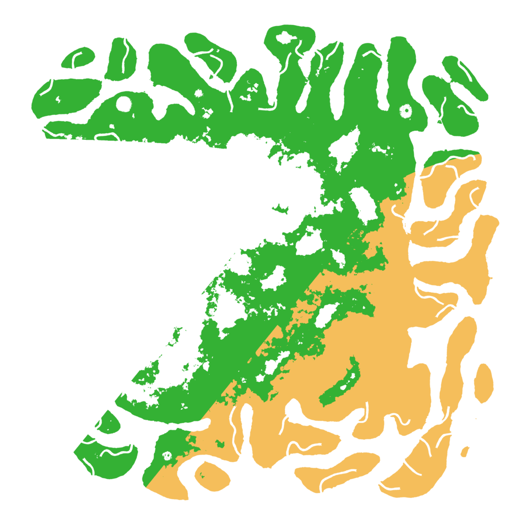 Biome Rust Map: Procedural Map, Size: 6000, Seed: 2014587391