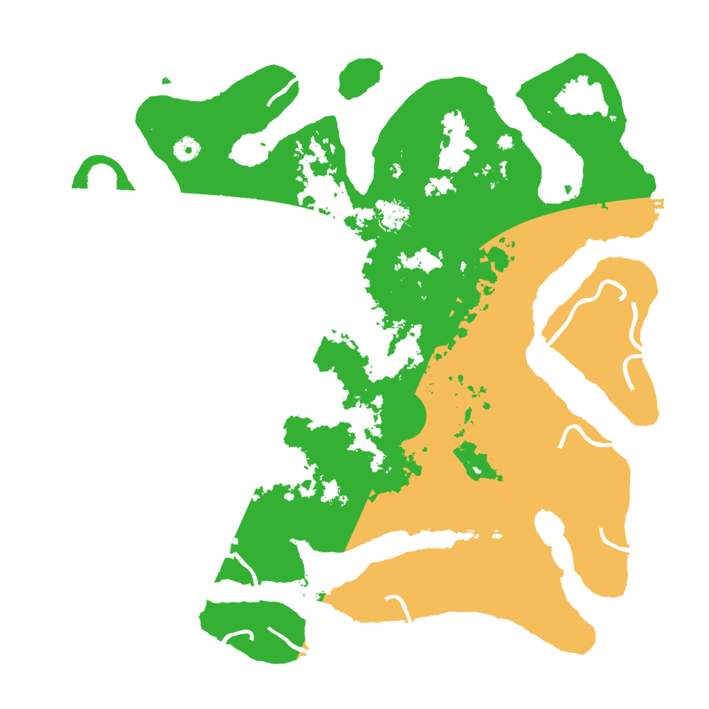 Biome Rust Map: Procedural Map, Size: 4250, Seed: 31165