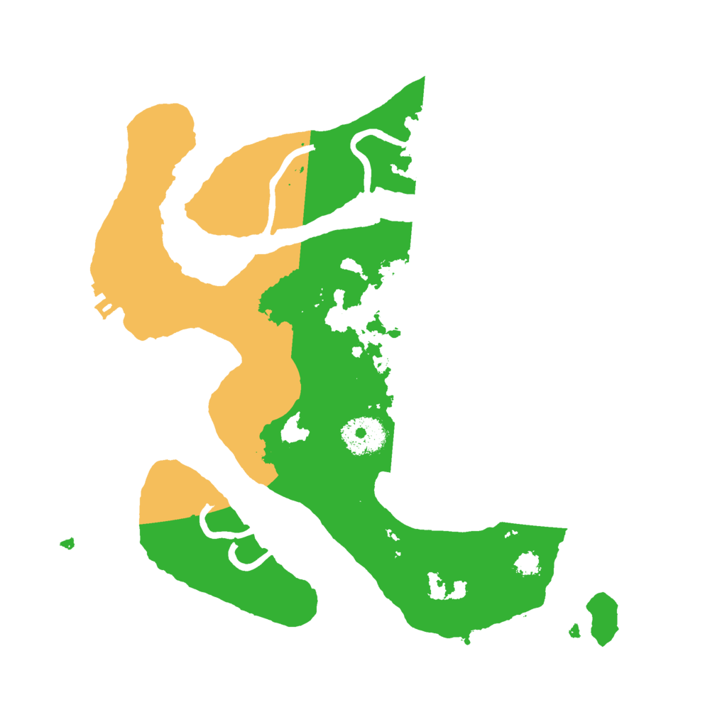 Biome Rust Map: Procedural Map, Size: 2750, Seed: 614507767