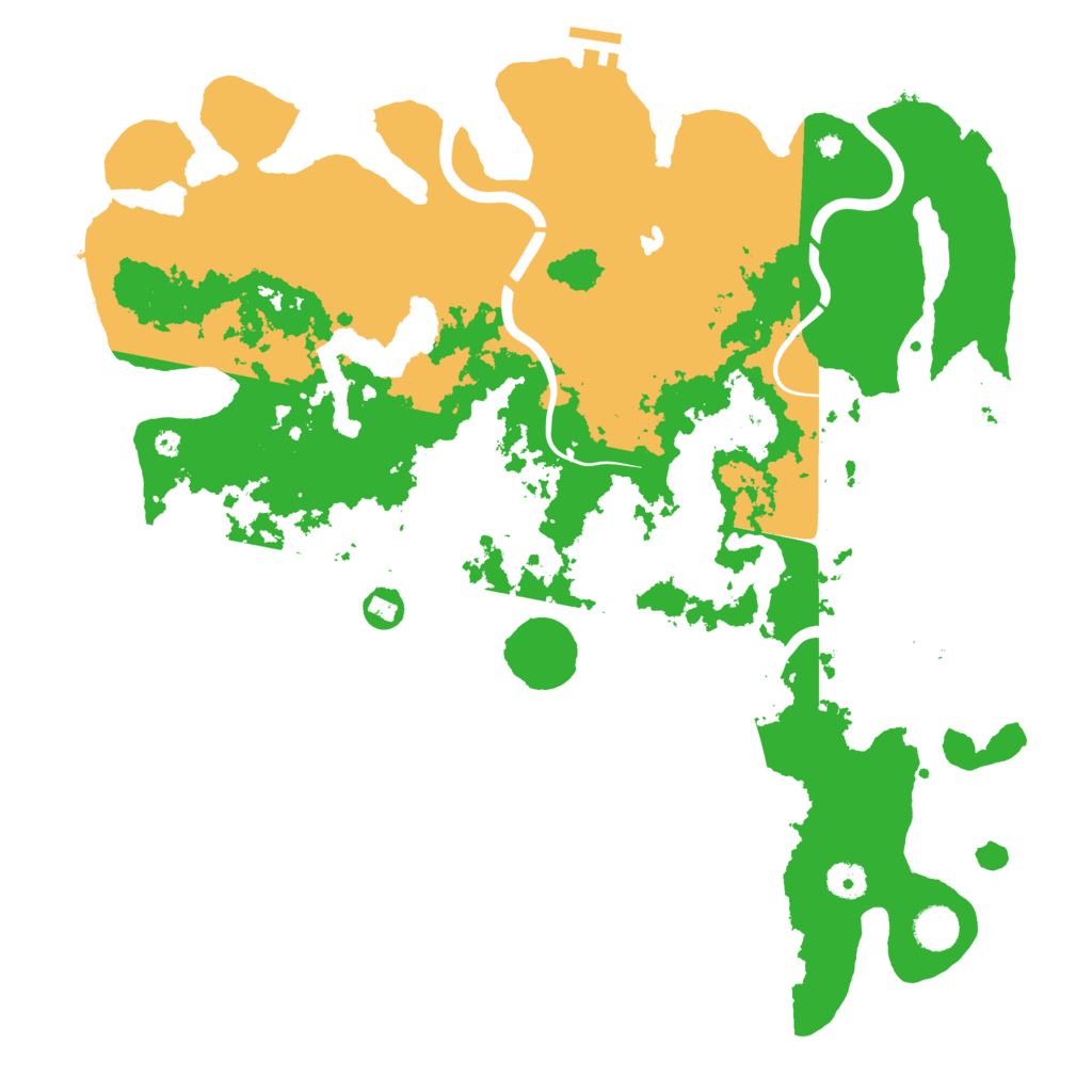 Biome Rust Map: Procedural Map, Size: 4250, Seed: 479871