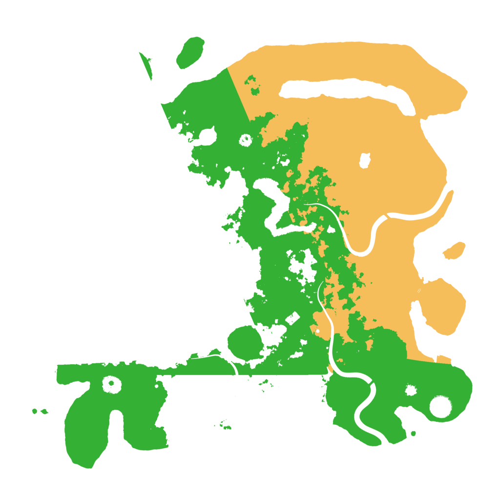 Biome Rust Map: Procedural Map, Size: 4000, Seed: 2419