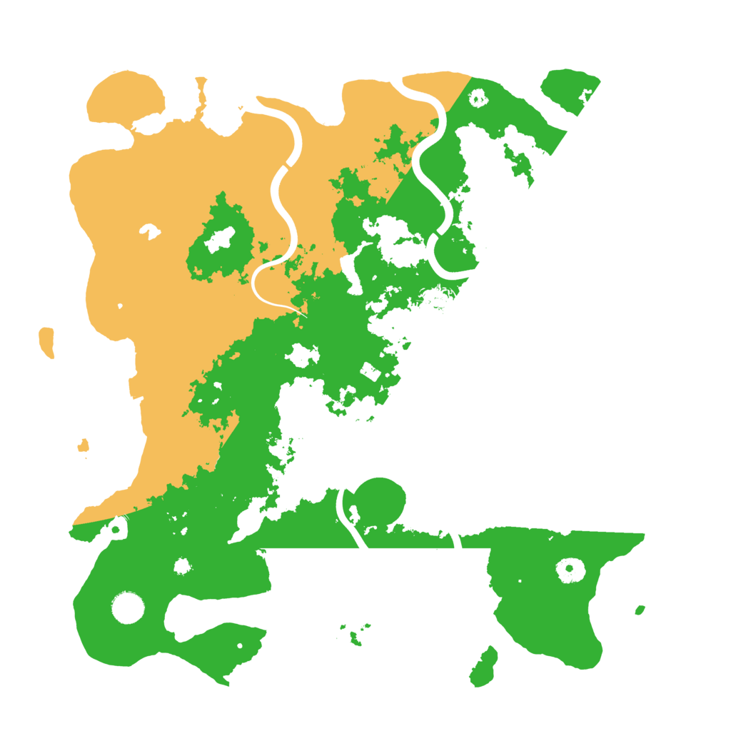 Biome Rust Map: Procedural Map, Size: 4000, Seed: 463363