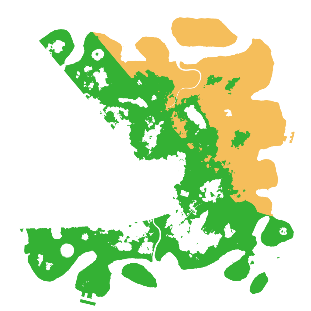 Biome Rust Map: Procedural Map, Size: 4000, Seed: 824230267
