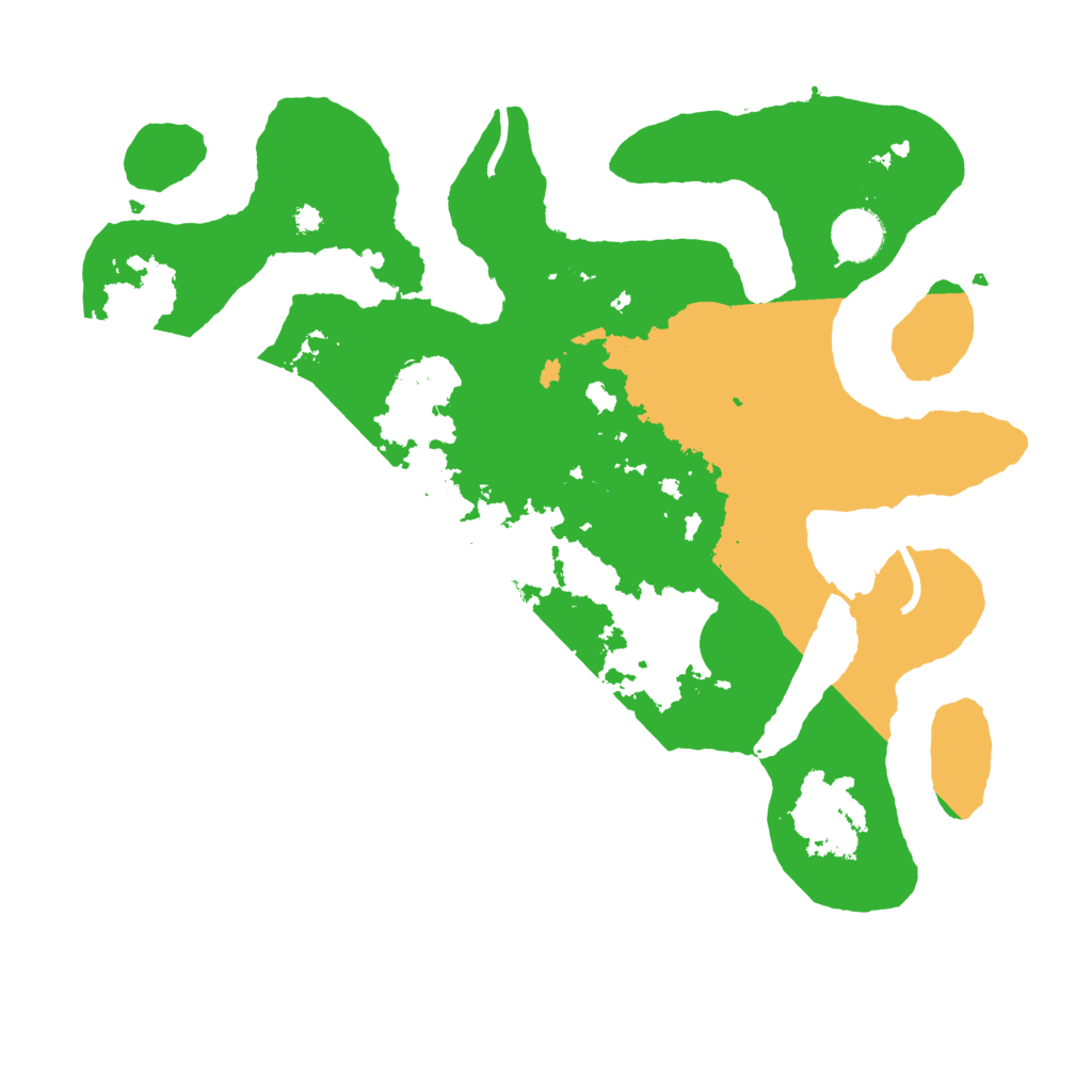 Biome Rust Map: Procedural Map, Size: 3650, Seed: 91415506