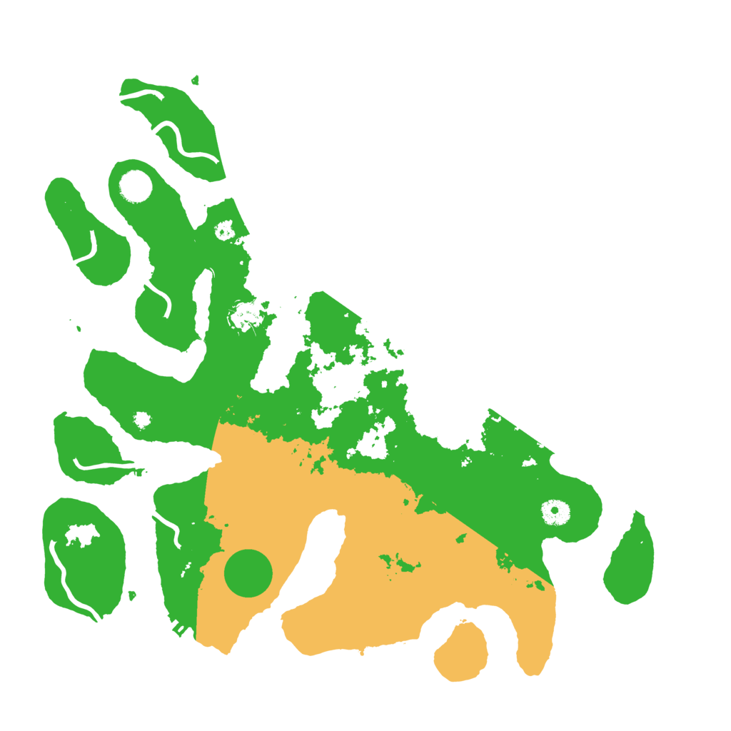 Biome Rust Map: Procedural Map, Size: 4000, Seed: 4007