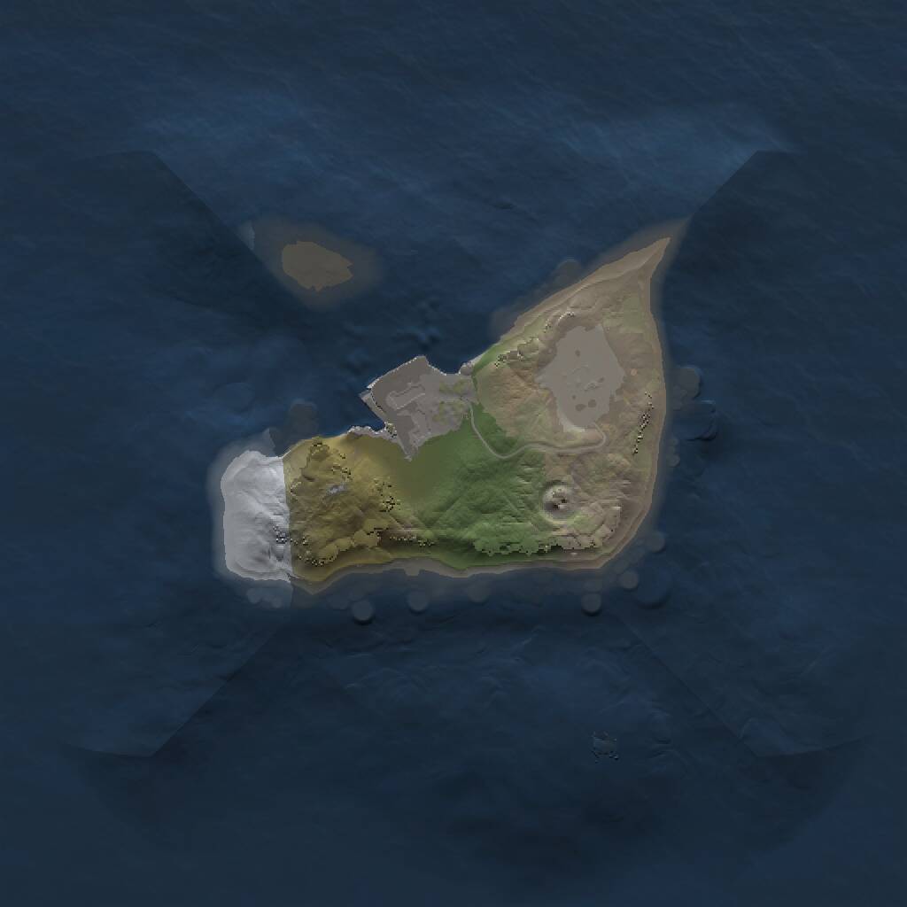 Rust Map: Procedural Map, Size: 1400, Seed: 8868833, 1 Monuments