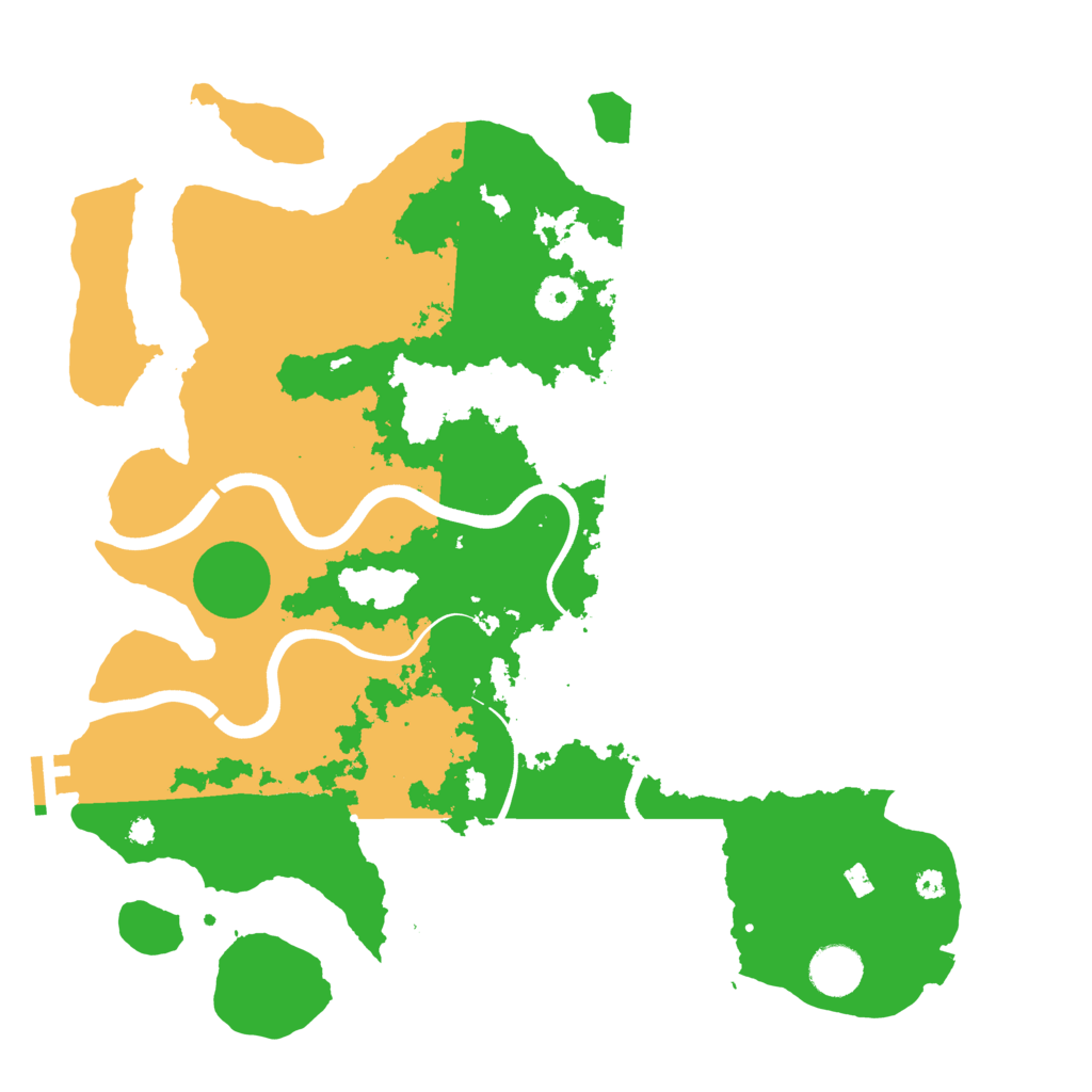 Biome Rust Map: Procedural Map, Size: 3750, Seed: 99402655
