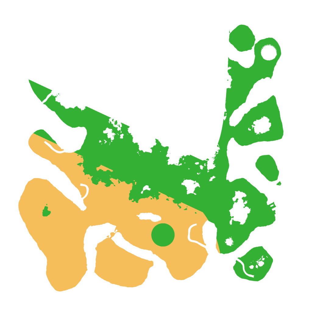 Biome Rust Map: Procedural Map, Size: 3550, Seed: 621635