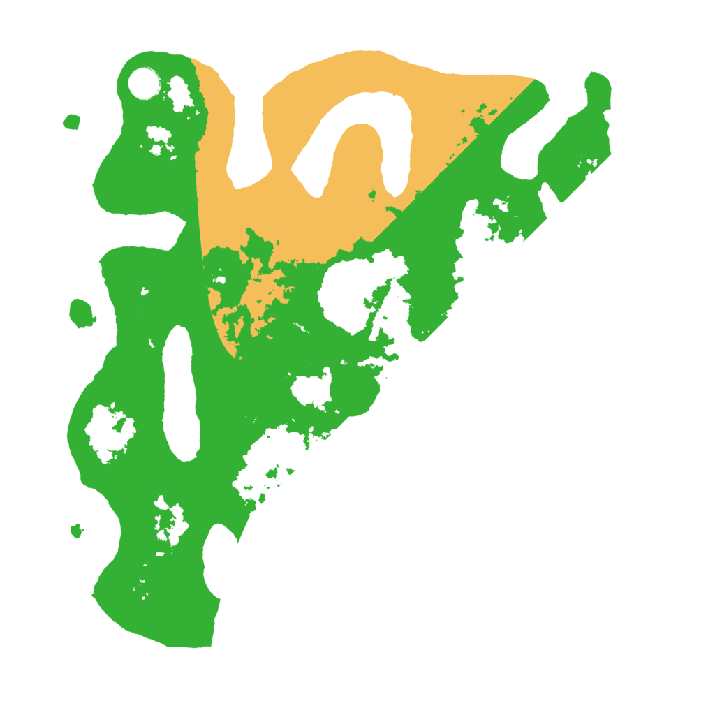 Biome Rust Map: Barren, Size: 4000, Seed: 45645645