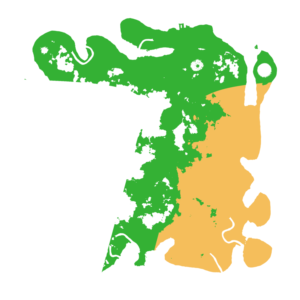 Biome Rust Map: Procedural Map, Size: 3800, Seed: 495440