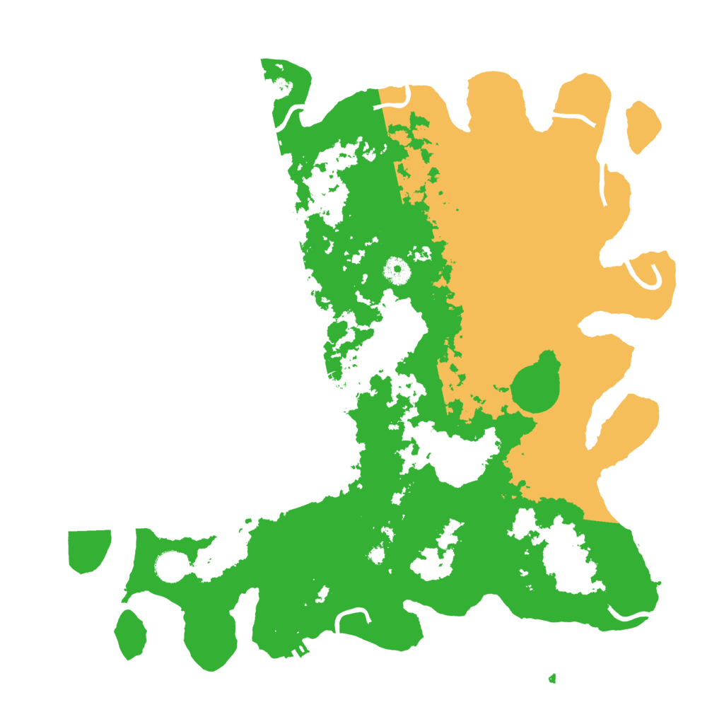 Biome Rust Map: Procedural Map, Size: 4000, Seed: 345