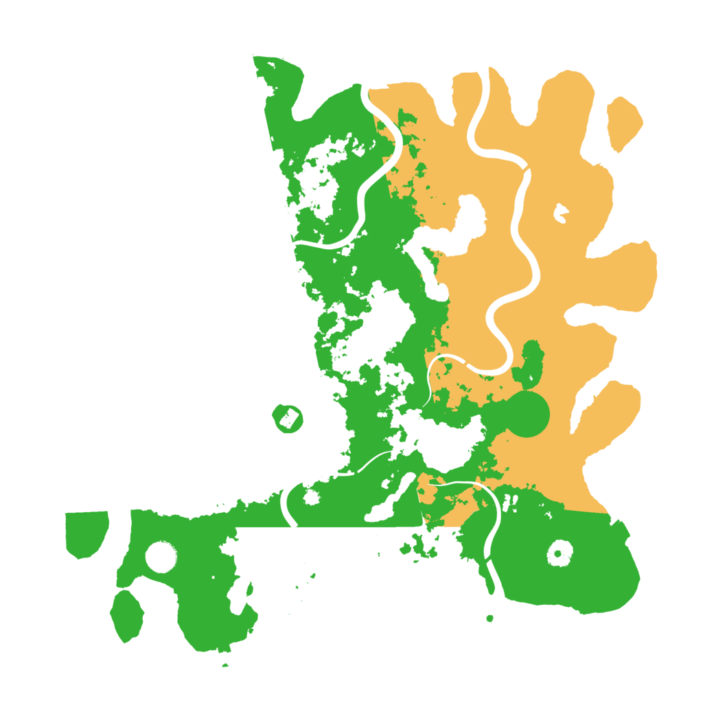 Biome Rust Map: Procedural Map, Size: 4000, Seed: 345