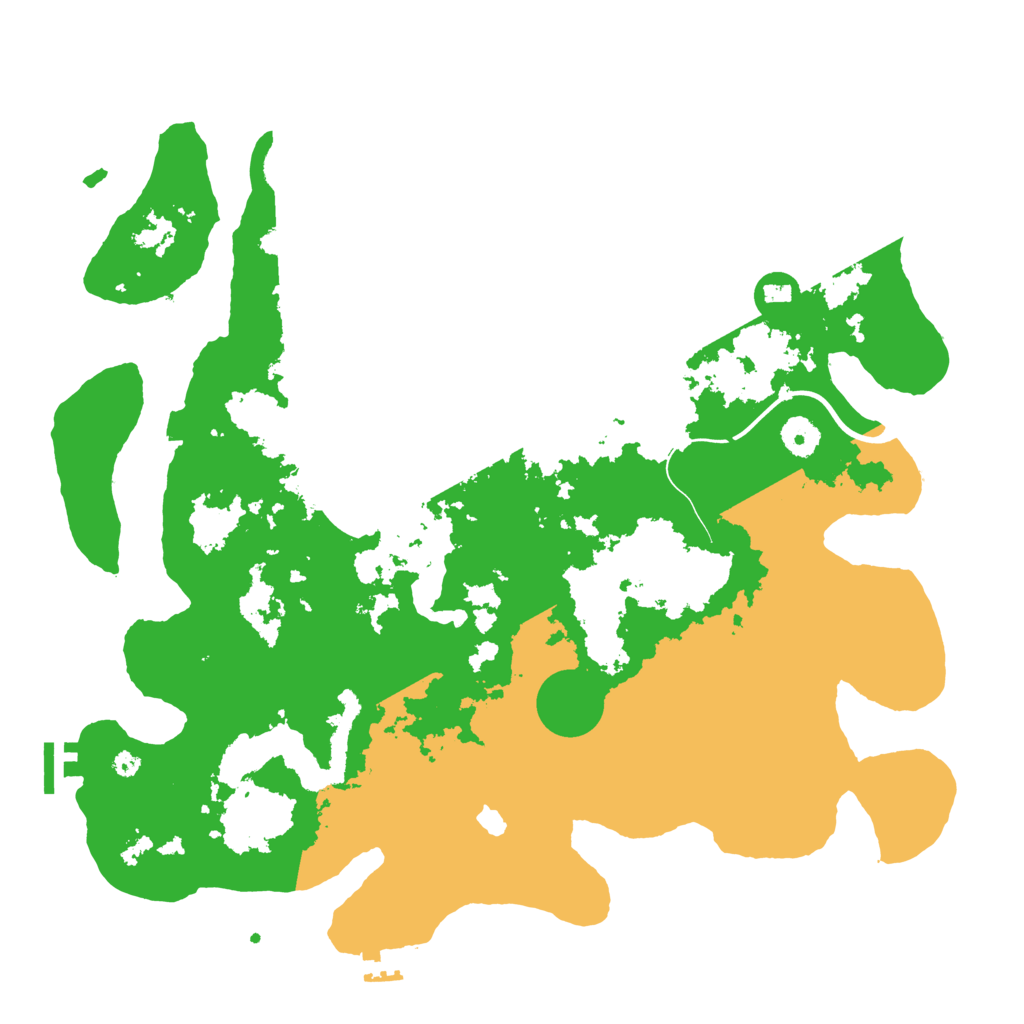 Biome Rust Map: Procedural Map, Size: 4000, Seed: 1962078122