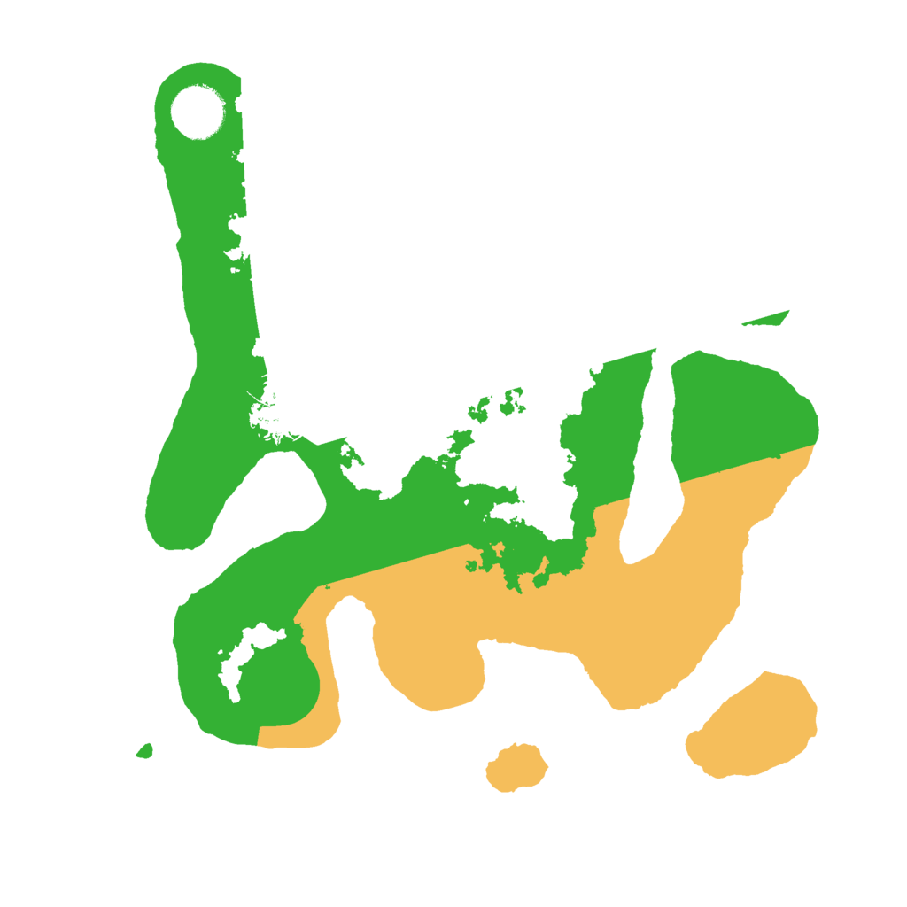 Biome Rust Map: Barren, Size: 3000, Seed: 1695527298