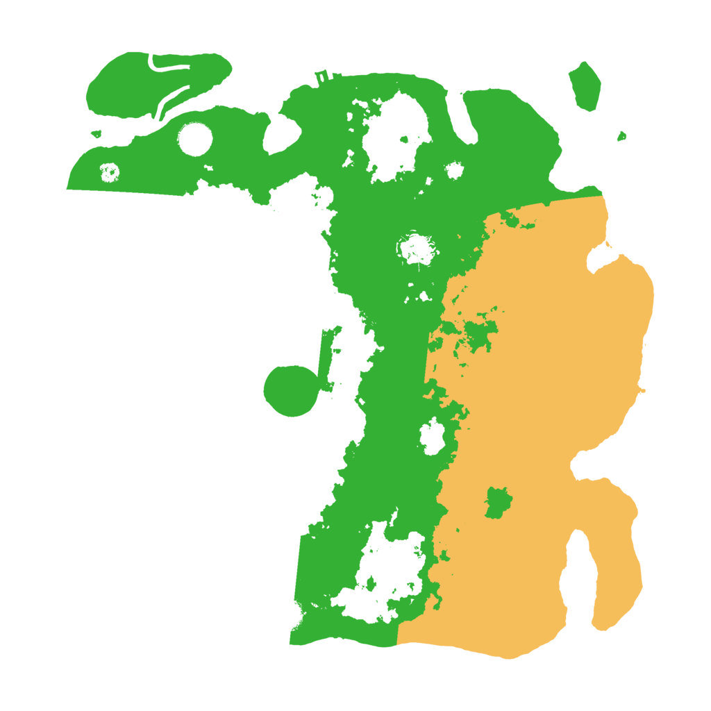 Biome Rust Map: Procedural Map, Size: 3700, Seed: 712575387