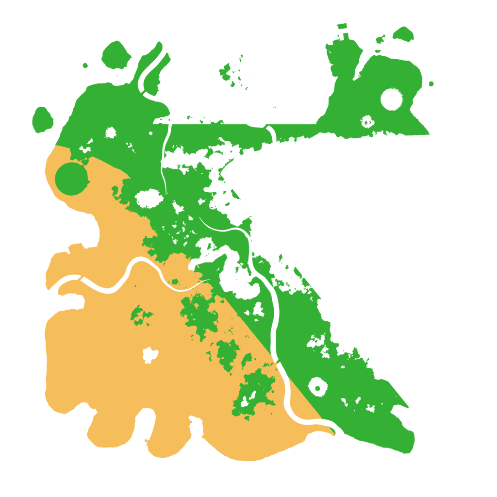 Biome Rust Map: Procedural Map, Size: 4000, Seed: 40
