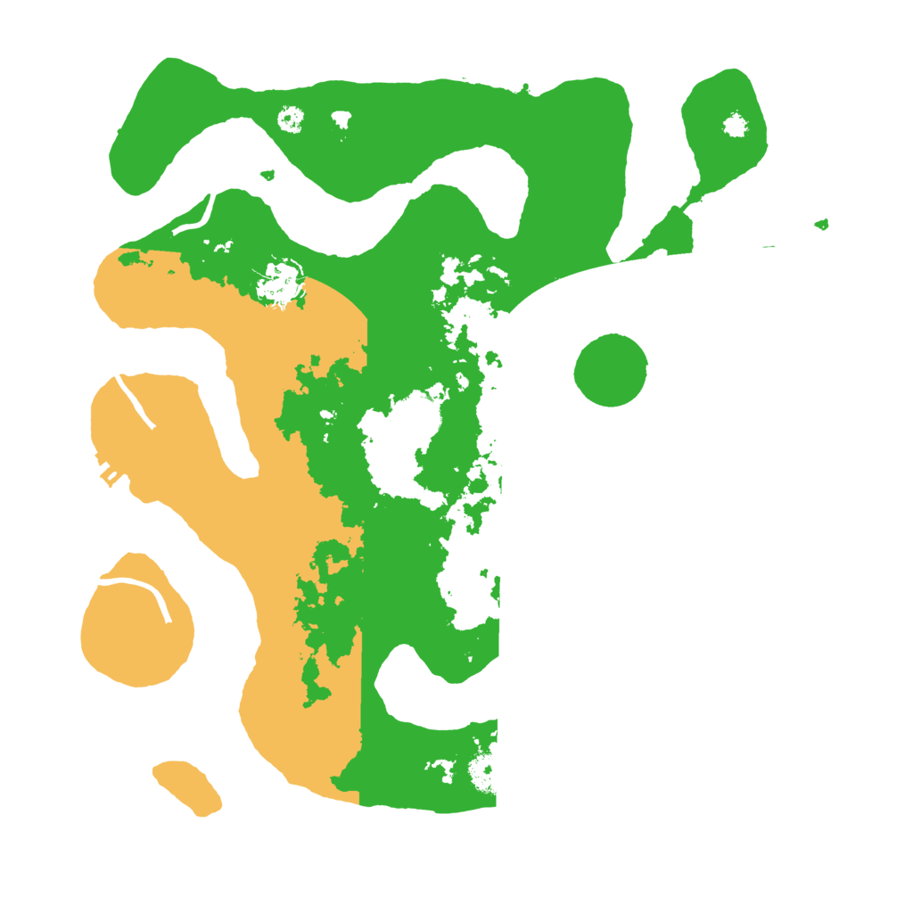 Biome Rust Map: Procedural Map, Size: 3500, Seed: 7875820