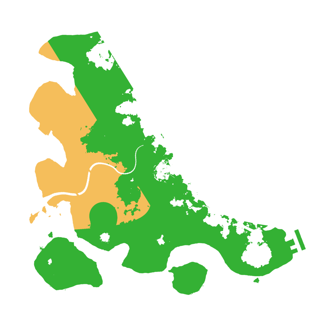 Biome Rust Map: Procedural Map, Size: 3000, Seed: 419720010