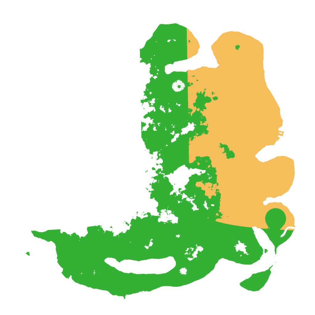 Biome Rust Map: Procedural Map, Size: 4000, Seed: 2506428