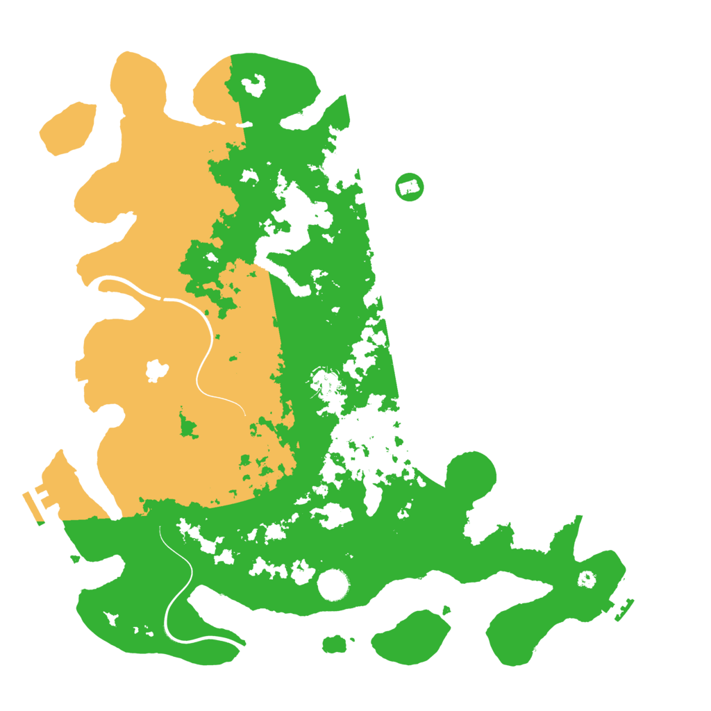 Biome Rust Map: Procedural Map, Size: 4000, Seed: 7565754