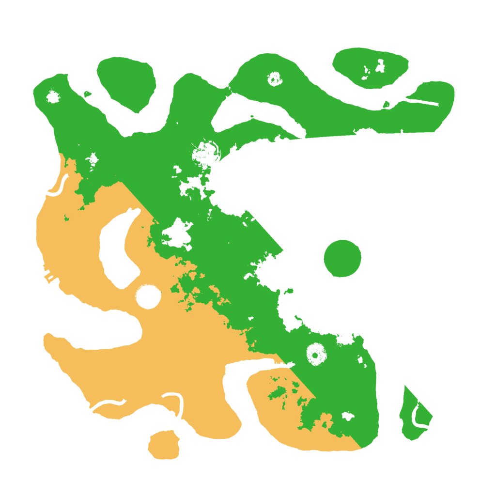 Biome Rust Map: Procedural Map, Size: 3550, Seed: 135559