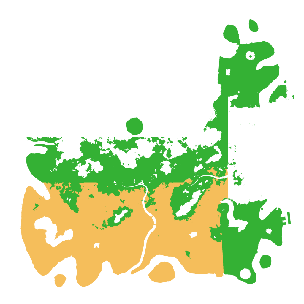 Biome Rust Map: Procedural Map, Size: 5000, Seed: 12312019