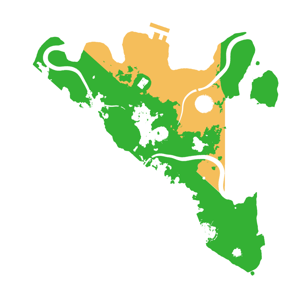 Biome Rust Map: Procedural Map, Size: 3000, Seed: 1948903570