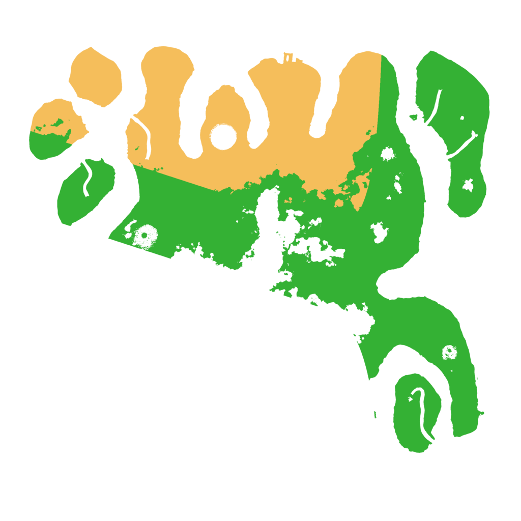 Biome Rust Map: Procedural Map, Size: 3550, Seed: 149220