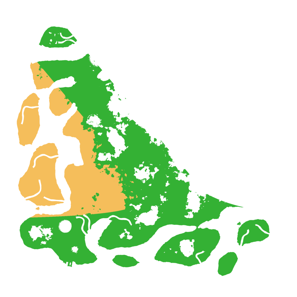 Biome Rust Map: Procedural Map, Size: 4145, Seed: 1234567890