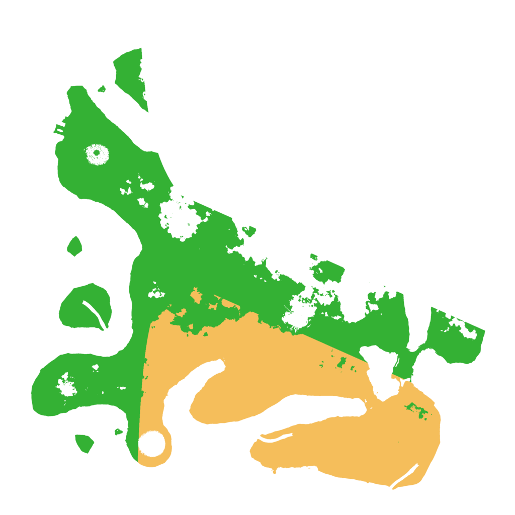 Biome Rust Map: Procedural Map, Size: 3500, Seed: 2521230