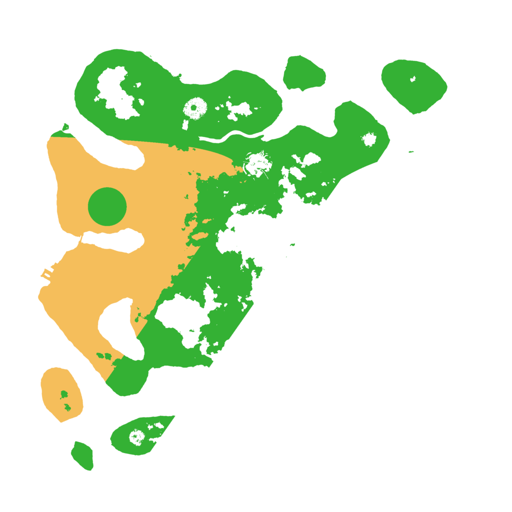 Biome Rust Map: Procedural Map, Size: 3500, Seed: 501768770