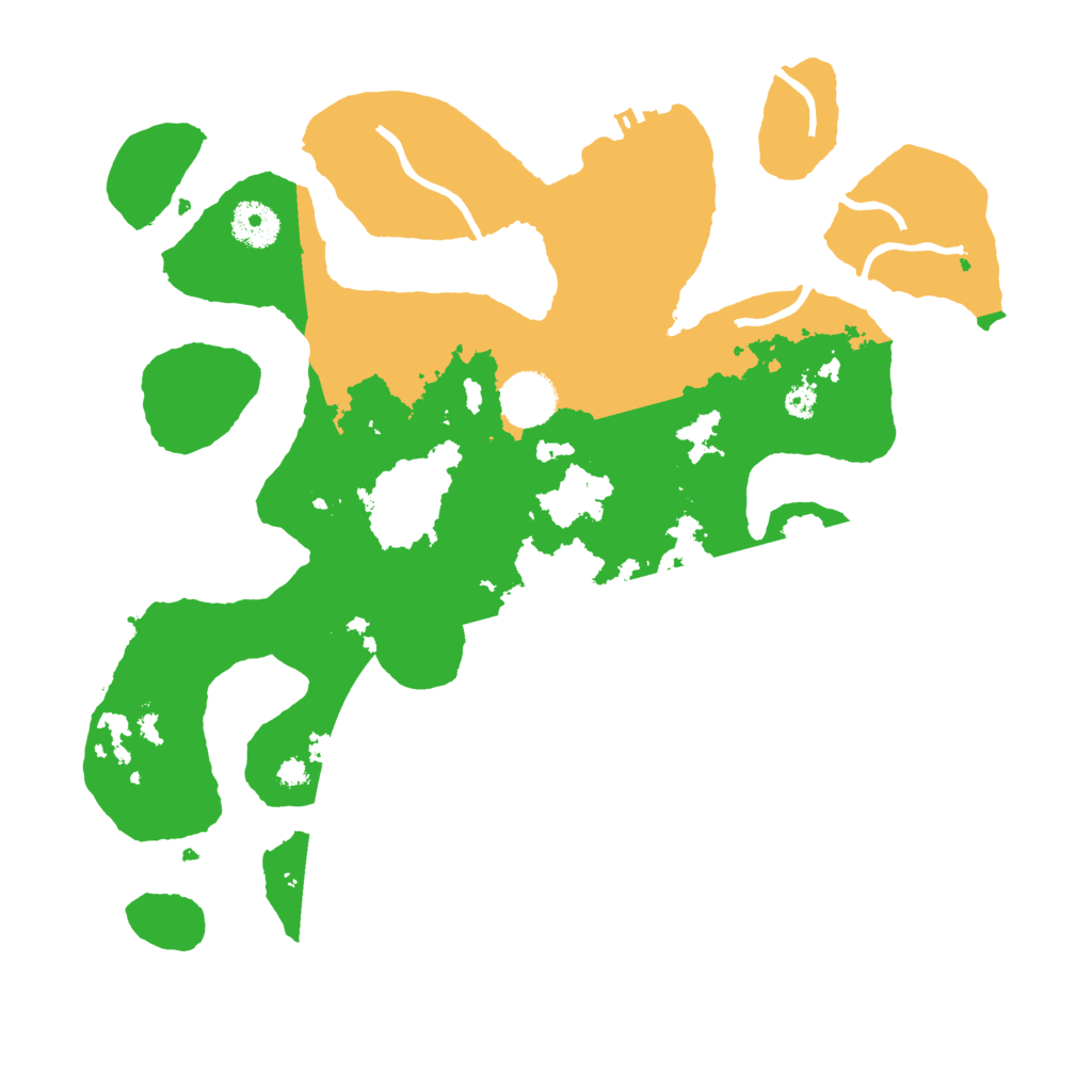 Biome Rust Map: Procedural Map, Size: 3500, Seed: 21474865