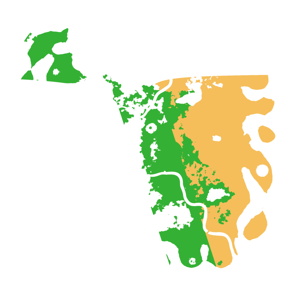 Biome Rust Map: Procedural Map, Size: 4200, Seed: 1438644067