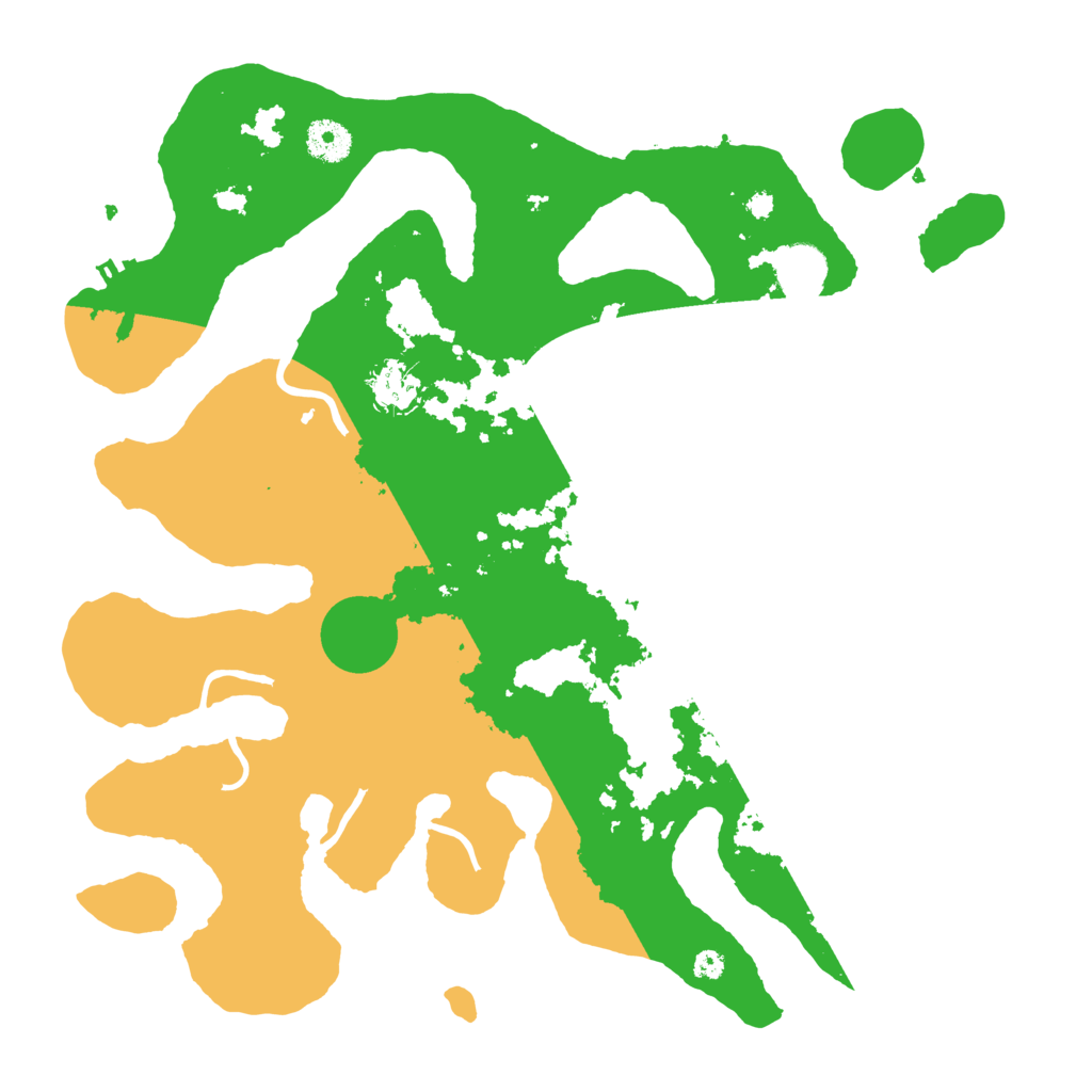 Biome Rust Map: Procedural Map, Size: 3750, Seed: 1034690261