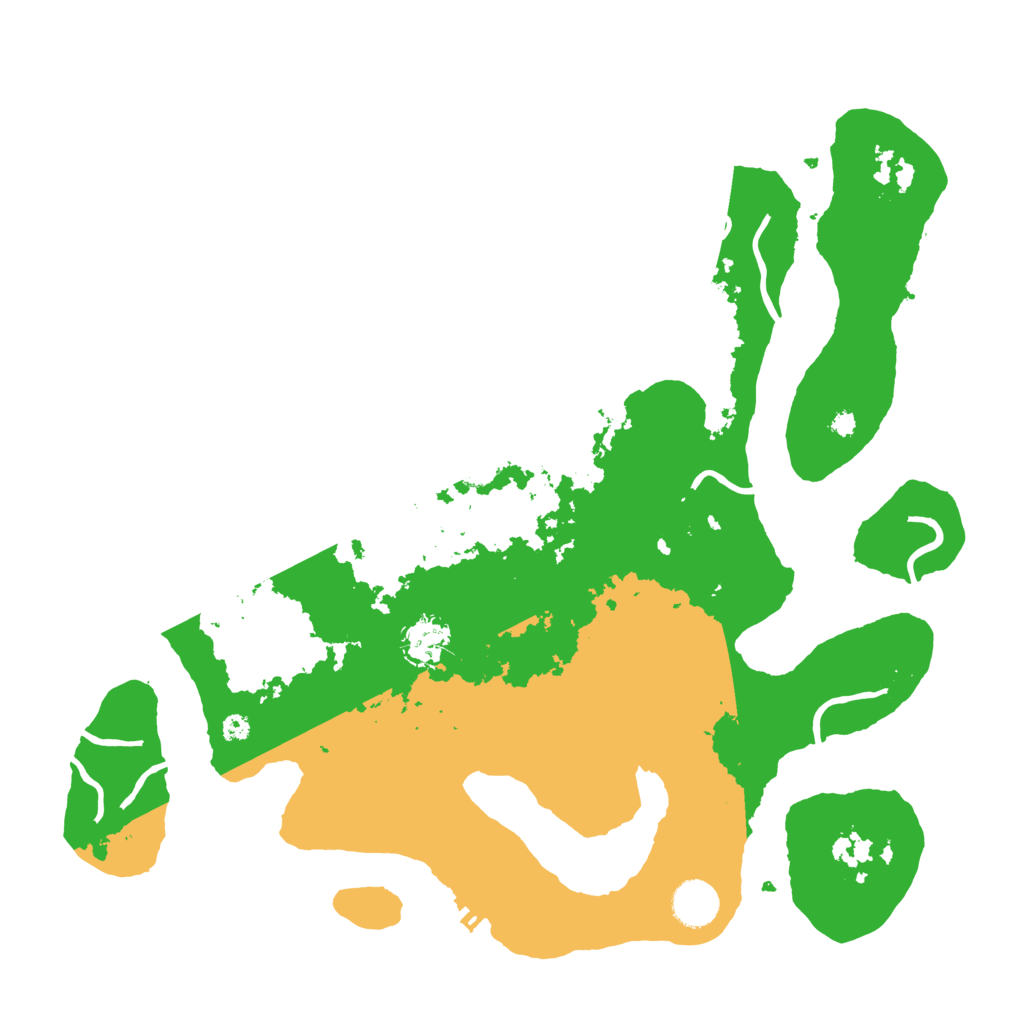 Biome Rust Map: Procedural Map, Size: 3850, Seed: 1063196253