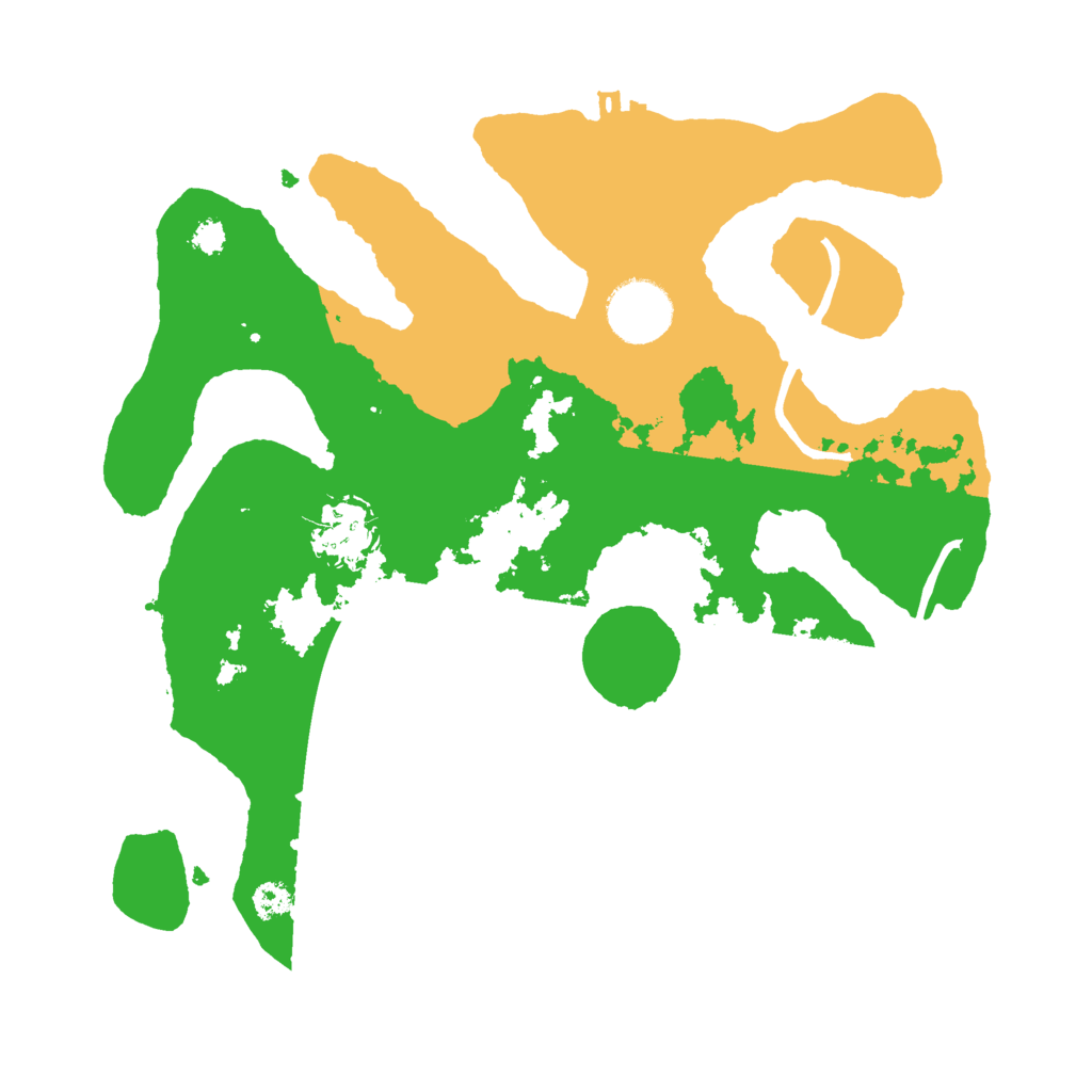 Biome Rust Map: Procedural Map, Size: 3000, Seed: 124986777